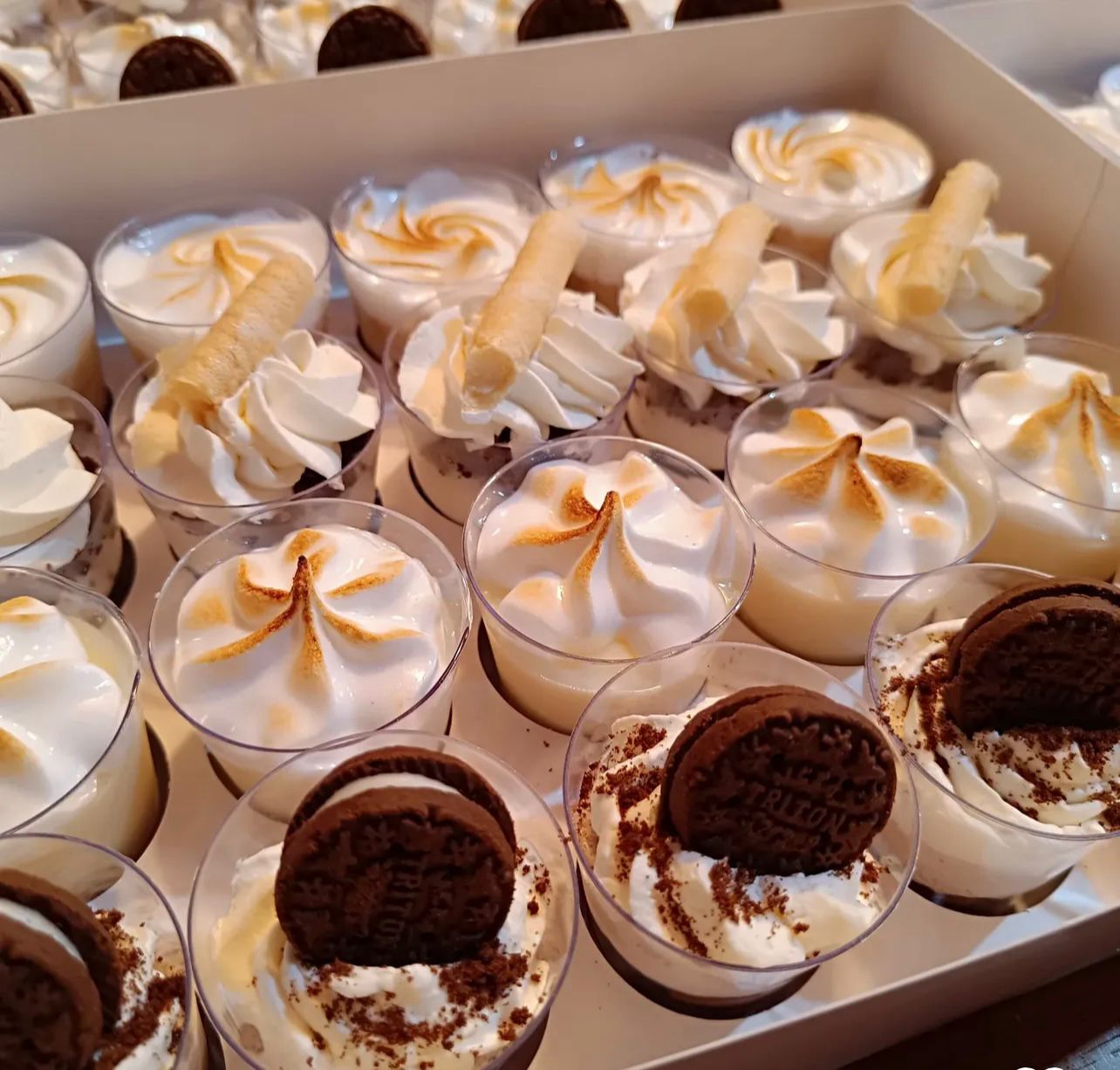 Mini desserts