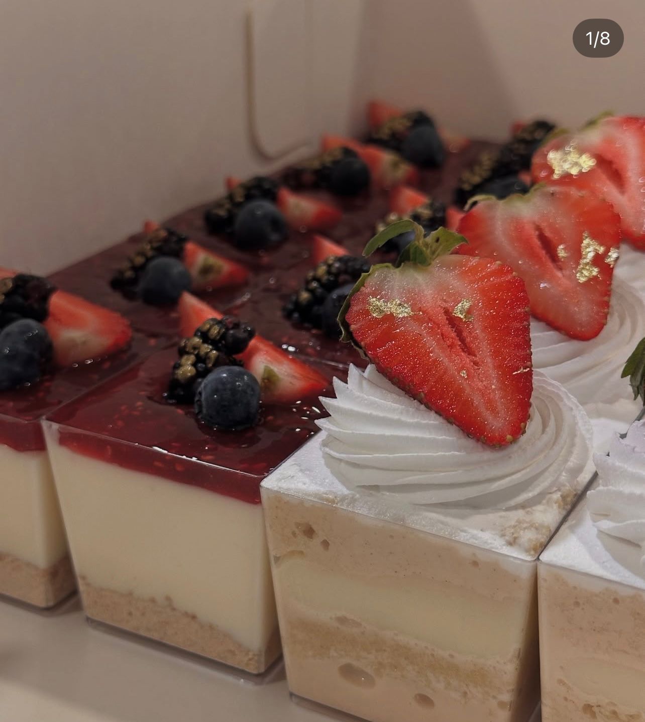 Mini desserts